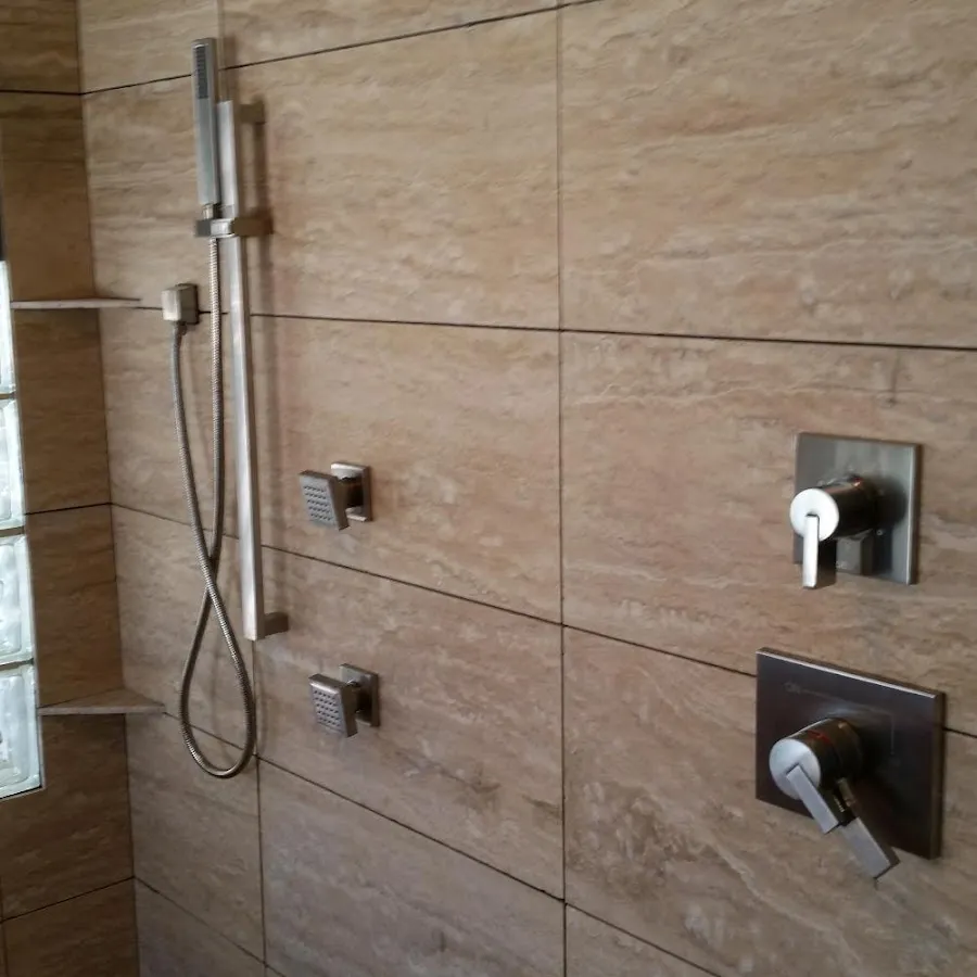 Shower fixture installation for Water Heater Replacement in Sarasota